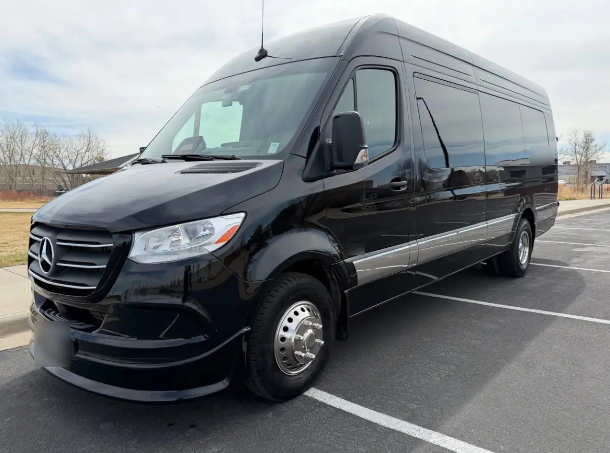 Laramie 13 passenger black executive Sprinter